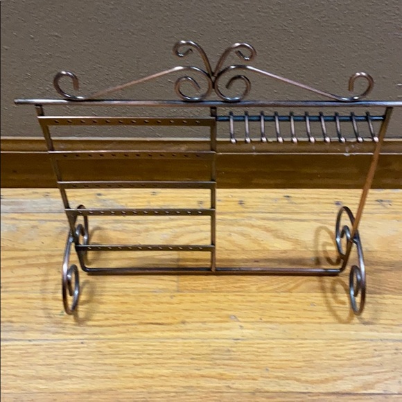 Necklace earring organizer